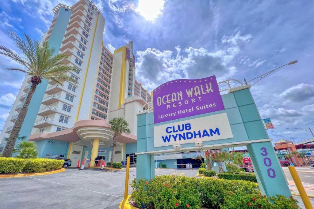 Highly Desired 6Th Floor 1 Bedroom Oceanfront - There Is Only One Ocean Walk Resort 606 Daytona Beach Exterior photo